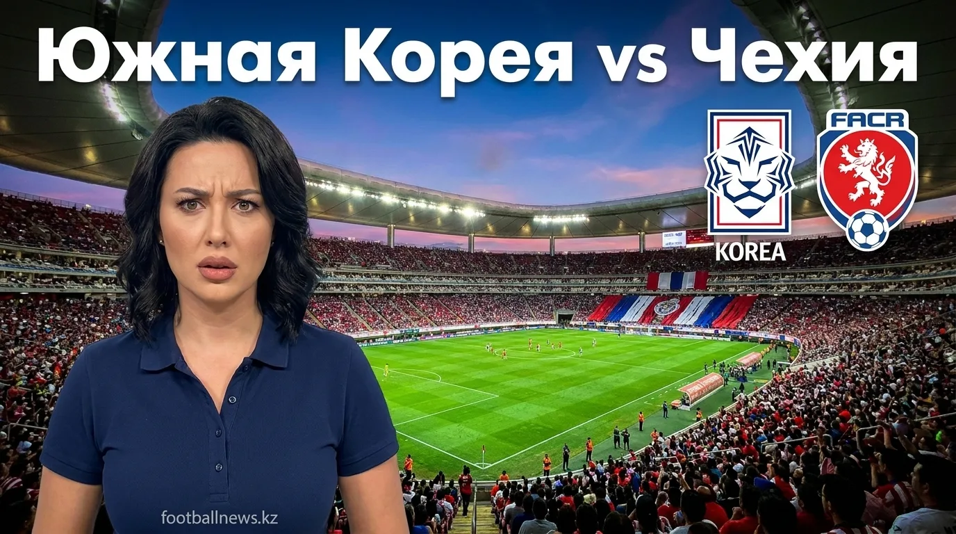 Южная Корея vs Чехия: всё, что нужно знать перед матчем ЧМ-2026