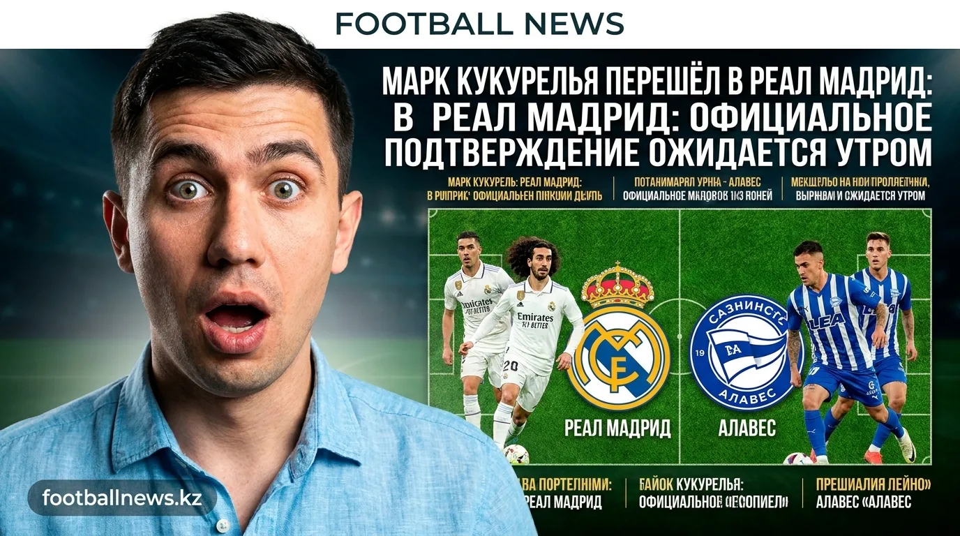 Марк Кукурелья перешёл в Реал Мадрид: официальное подтверждение ожидается утром