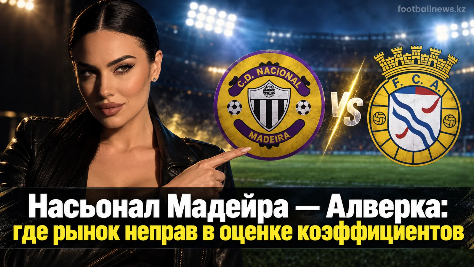 Насьонал Мадейра — Алверка: где рынок неправ в оценке коэффициентов