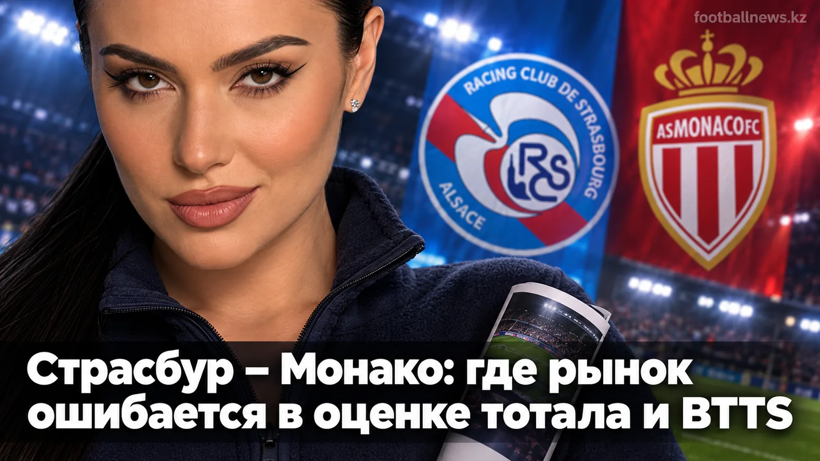 Страсбур – Монако: где рынок ошибается в оценке тотала и BTTS
