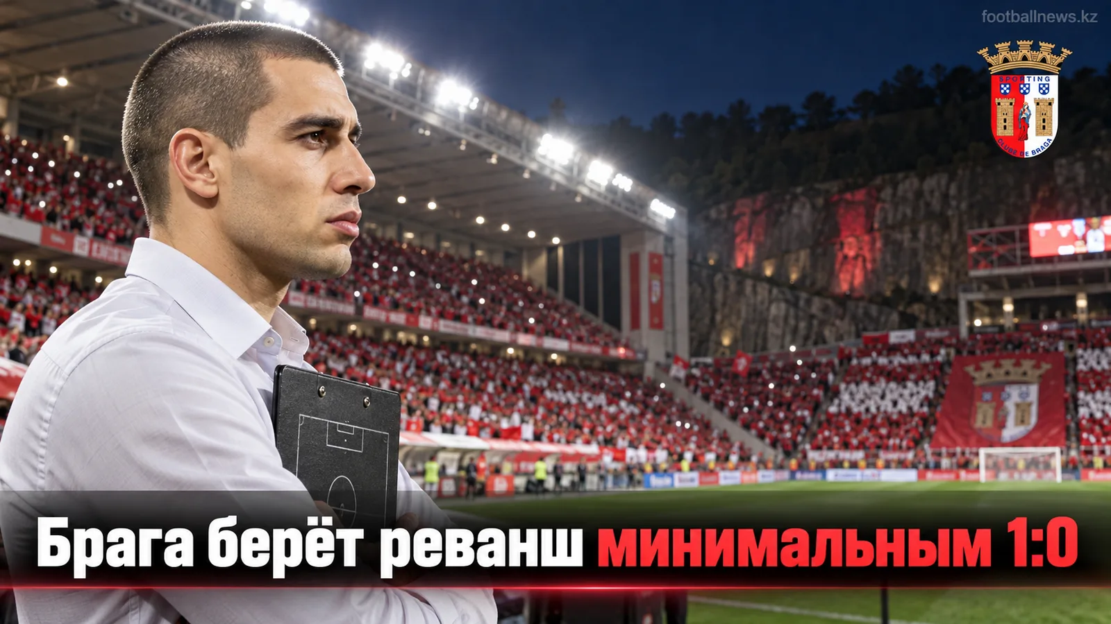 Брага обыгрывает Эшторил Прая 1:0 и берёт реванш за декабрьское поражение