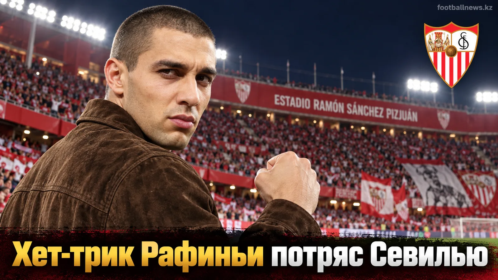 Севилья — Барселона 1:3: хет-трик Рафиньи привёз Барсе шестую победу подряд