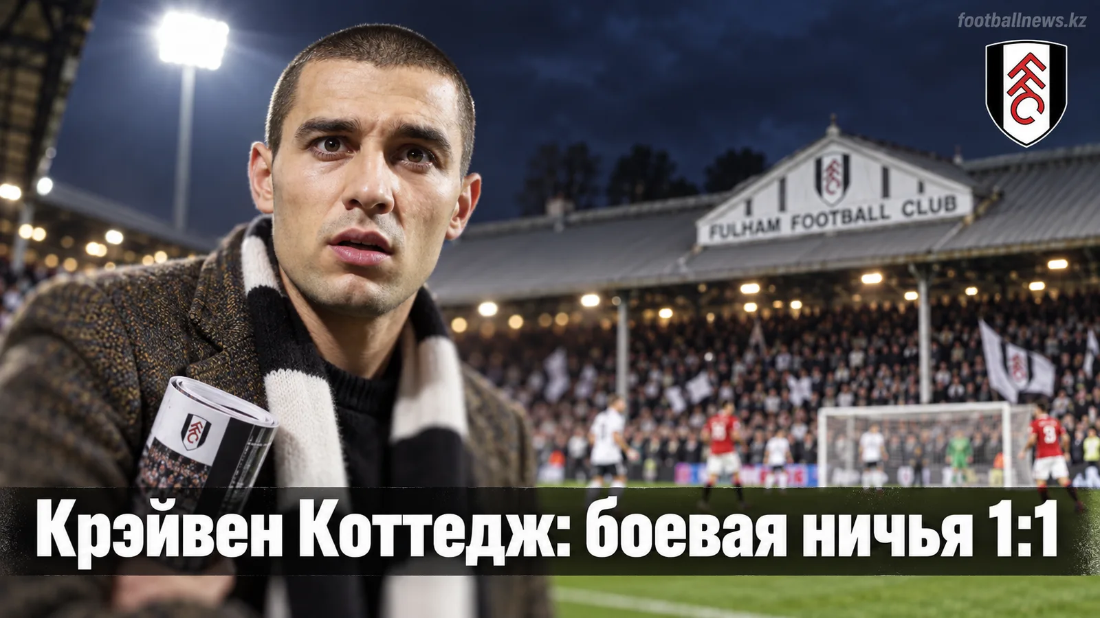 Фулхэм — Манчестер Юнайтед 1:1: Мунис не даёт «красным дьяволам» украсть три очка