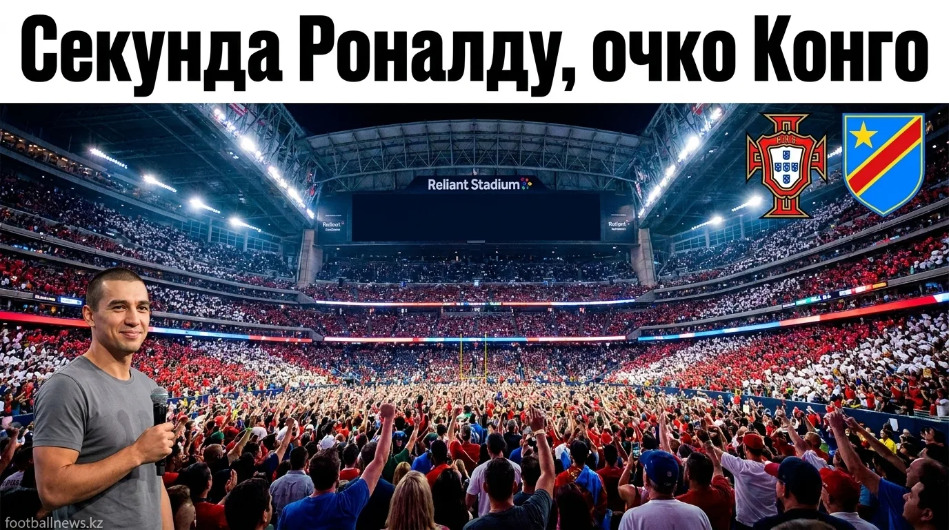 Португалия — ДР Конго 1:1: Роналду забил на первой секунде, но Конго вырвало ничью