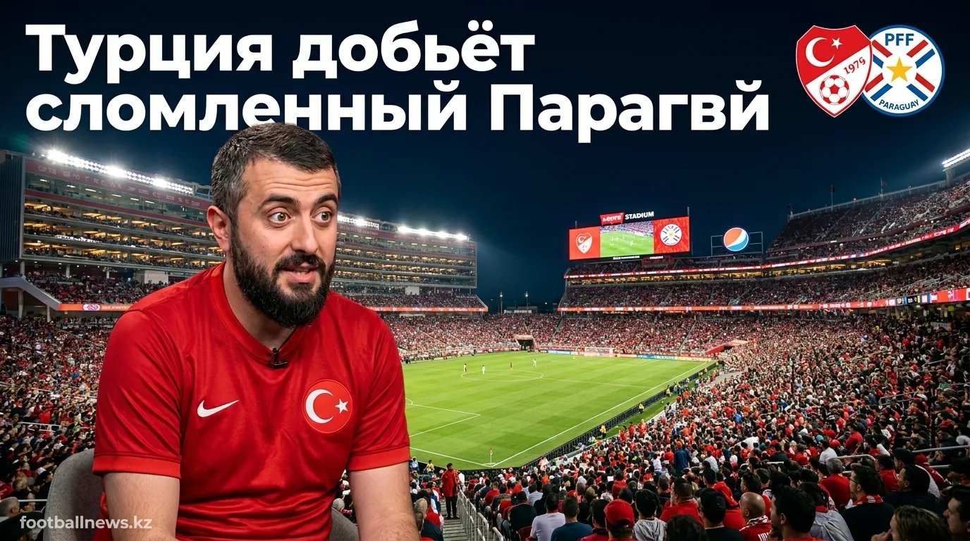 Турция vs Парагвай: прогноз на матч ЧМ-2026, 20 июня