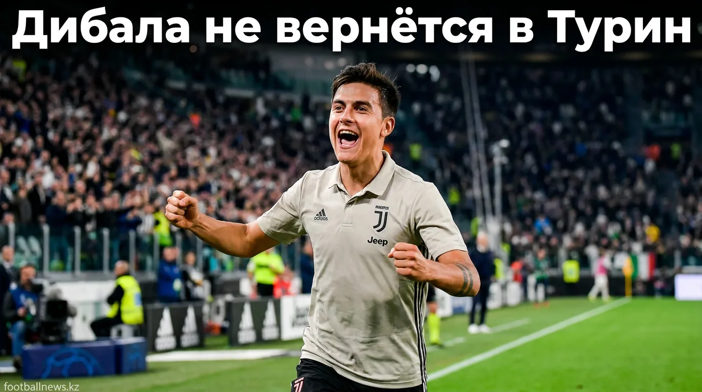 «Ювентус» связался с агентом Дибалы, но возвращение исключено