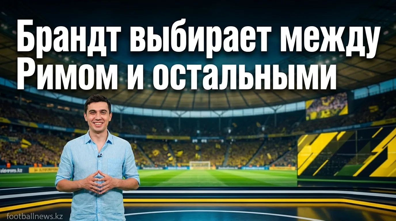 Юлиан Брандт интересует «Рому», но за немца борются сразу несколько клубов