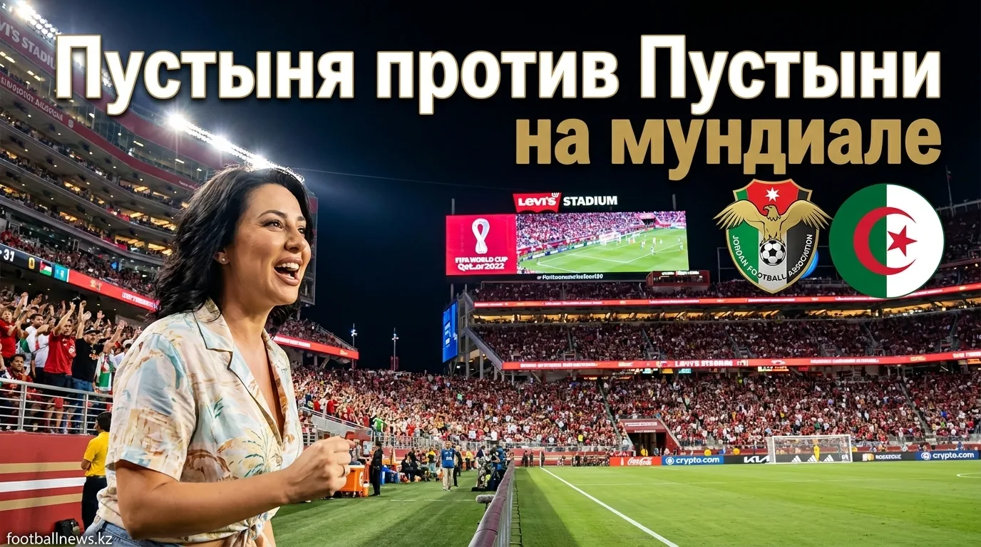 Иордания против Алжира: матч-гайд — когда, где и за чем следить на Левай'с Стэдиум