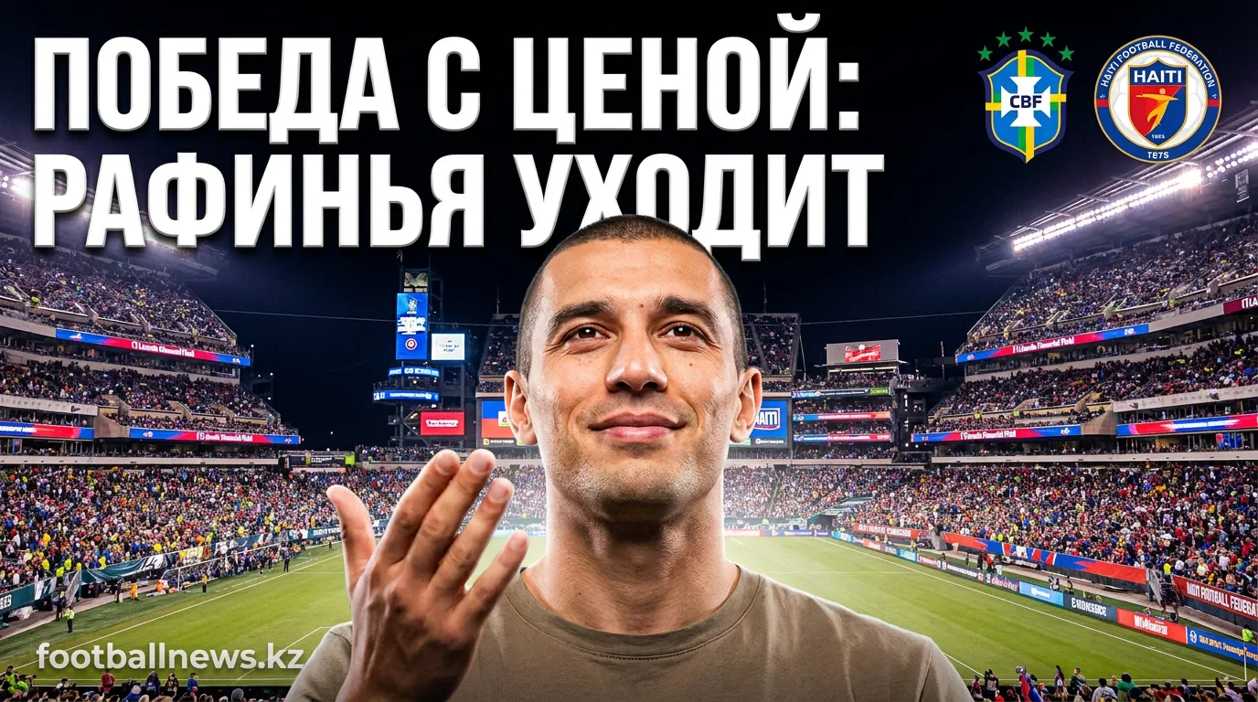 Бразилия — Гаити 3:0: победа с тревожной нотой
