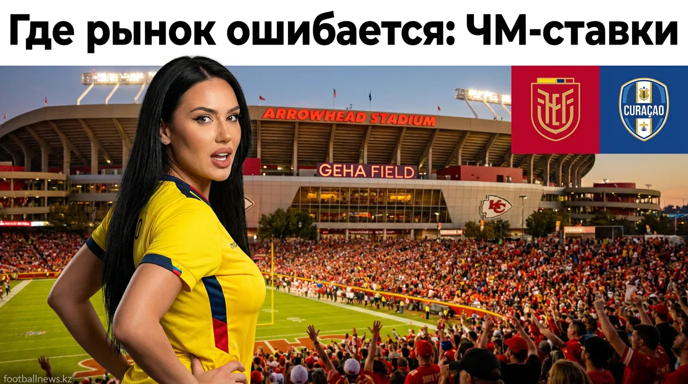 Эквадор vs Кюрасао: анализ букмекерских линий и ставочные углы на матч ЧМ-2026