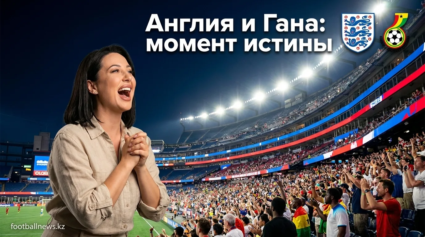 Англия vs Гана: когда и где смотреть матч 2-го тура ЧМ-2026 — гид для болельщиков