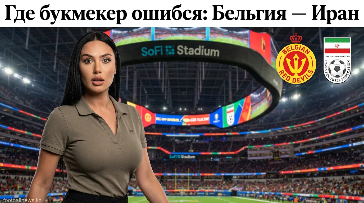 Бельгия vs Иран на ЧМ-2026: где рынок ошибается и как на этом заработать