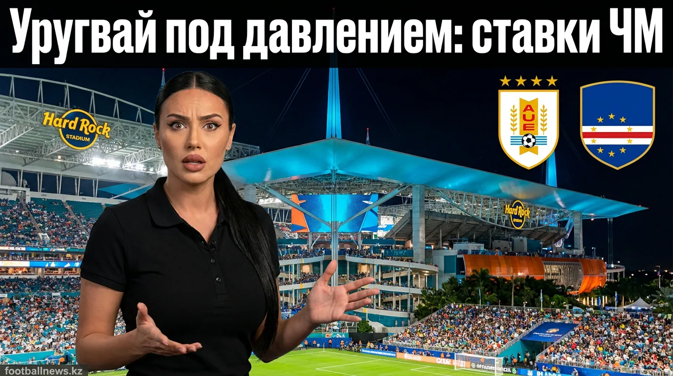 Уругвай vs Кабо-Верде: анализ ставок на матч ЧМ-2026, 21 июня
