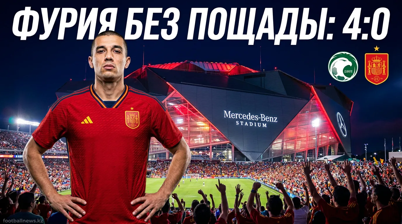 Испания разгромила Саудовскую Аравию 4:0 на ЧМ-2026 — обзор матча