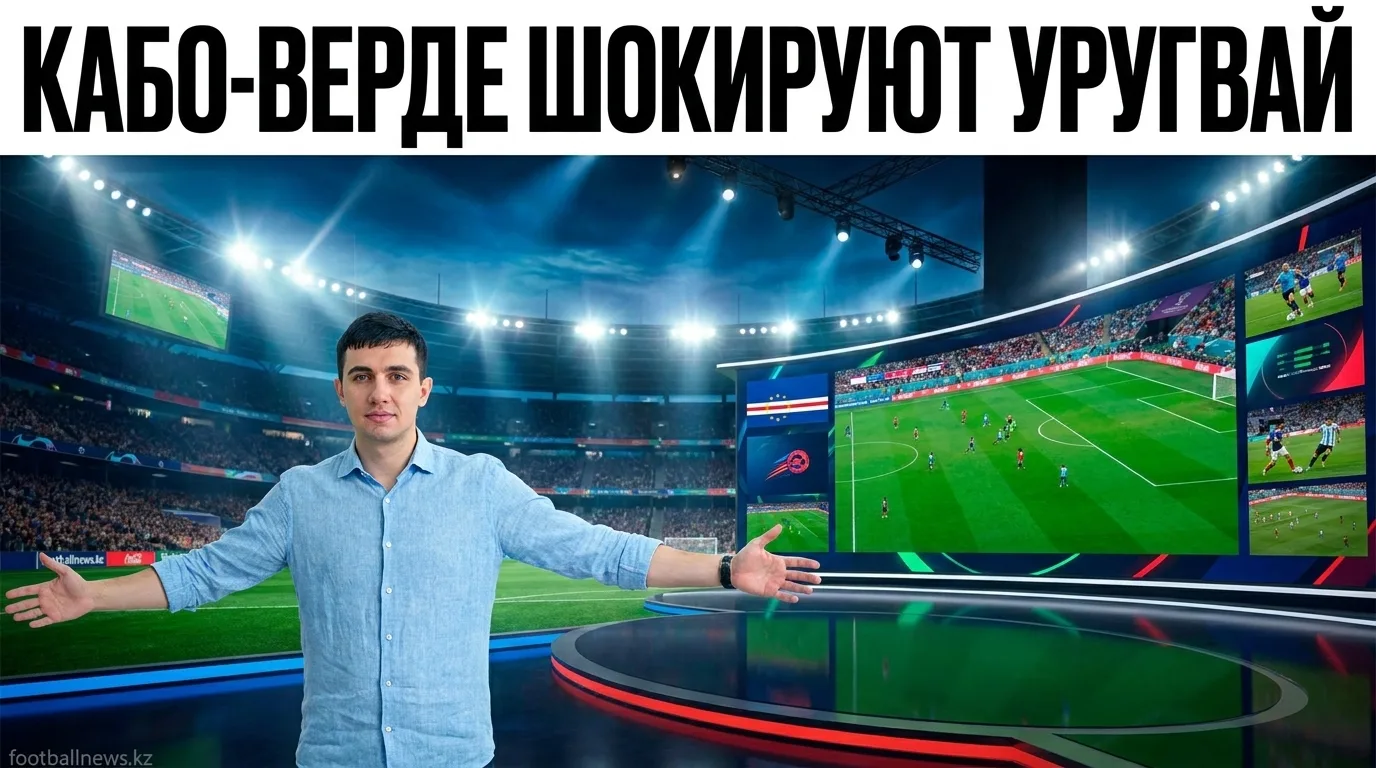 Кабо-Верде повели в счёте против Уругвая на чемпионате мира: онлайн матча группы H