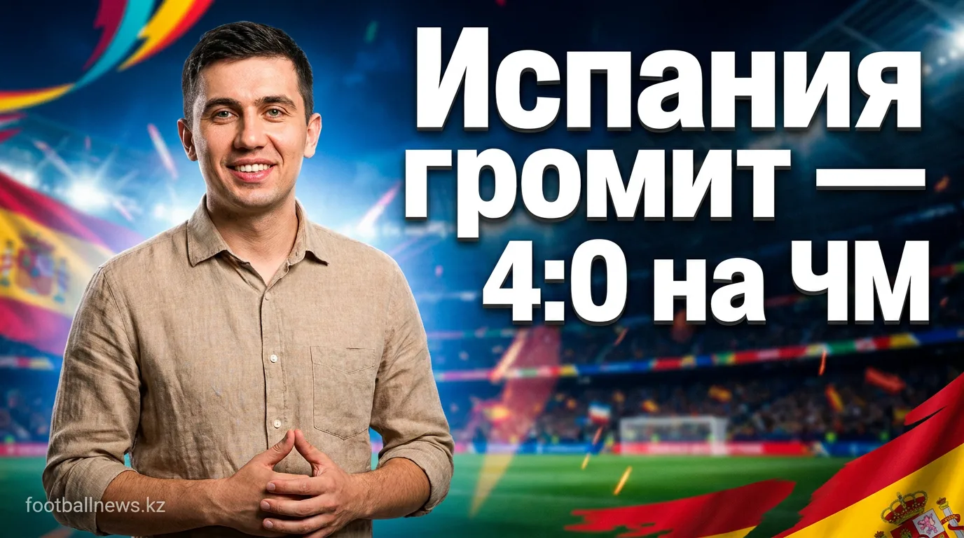 Испания разгромила Саудовскую Аравию 4:0 на ЧМ-2026: Уругвай и Бельгия ищут победу в воскресенье