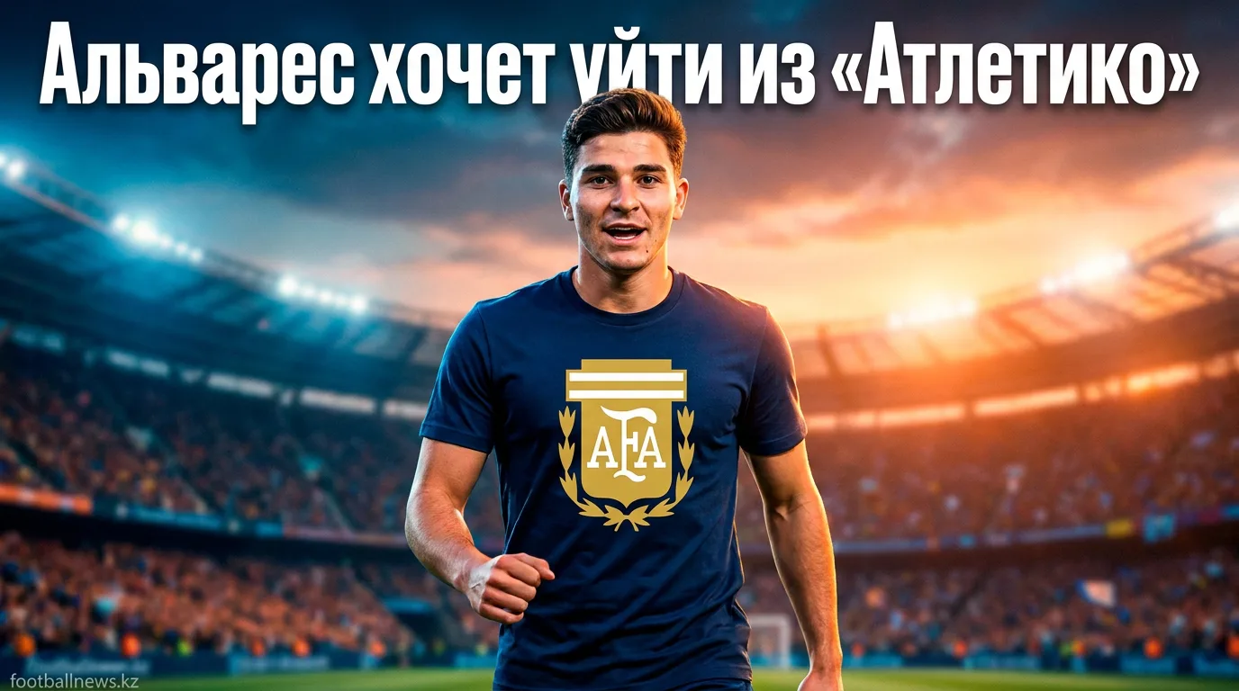 Хулиан Альварес заявил о желании покинуть «Атлетико Мадрид»: «Барселона», «Реал» и ПСЖ в гонке