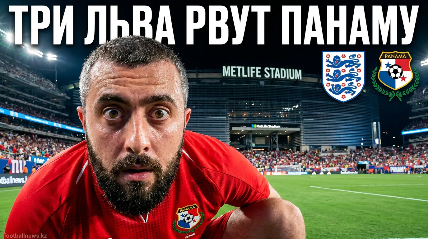 Панама vs Англия: прогноз на матч 3-го тура ЧМ-2026 — разгром у «Метлайф»