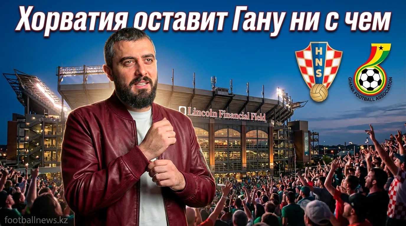 Хорватия vs Гана: прогноз на матч ЧМ-2026, 27 июня — «шашечные» обязаны побеждать