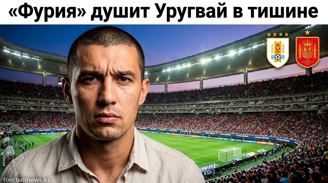 Уругвай 0:1 Испания — «Красная фурия» берёт своё на «Эстадио Акрон»