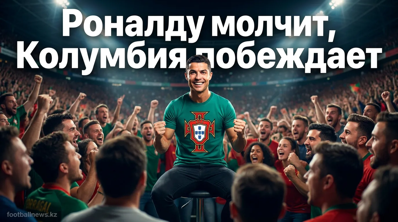 Колумбия выиграла группу после нулевой ничьей с Португалией — Роналду под огнём критики