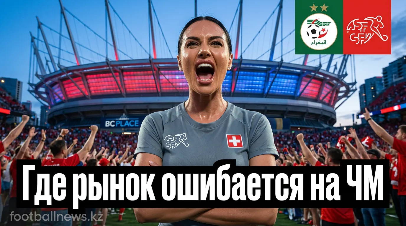 Швейцария vs Алжир: где рынок ошибается и где искать ценность — разбор ставок на матч ЧМ-2026