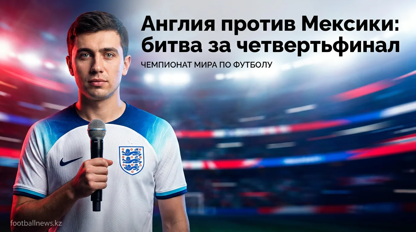 Англия вышла в 1/8 финала чемпионата мира и встретится с Мексикой