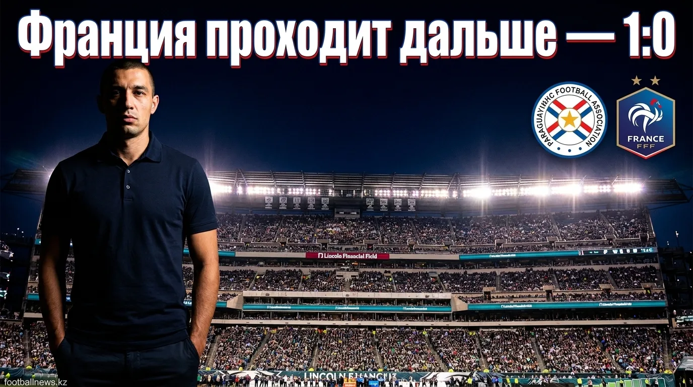 Франция — Парагвай 1:0: «трёхцветные» выходят в четвертьфинал ЧМ-2026