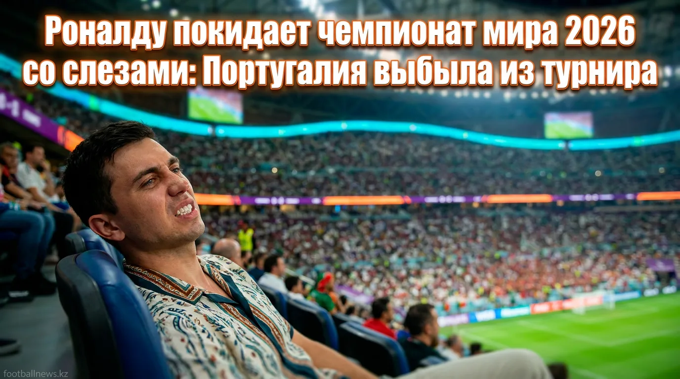 Роналду покидает чемпионат мира 2026 со слезами: Португалия выбыла из турнира