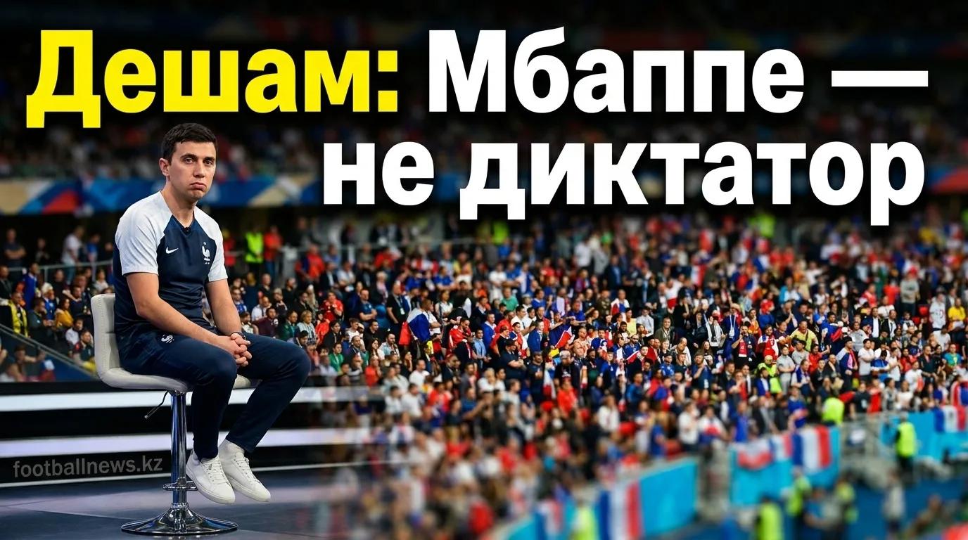 Дешам встал на защиту Мбаппе: «Многие считают его диктатором, но он образцовый капитан»