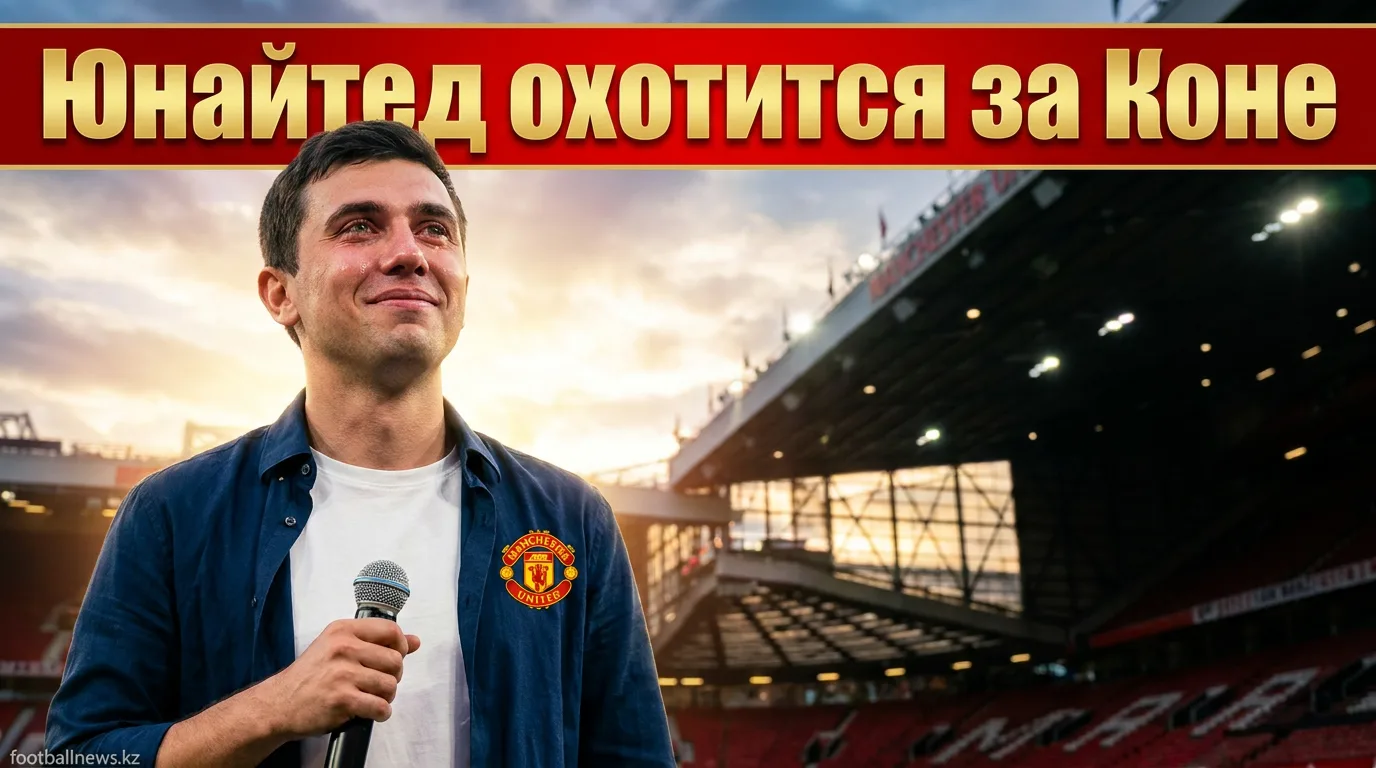 Манчестер Юнайтед настаивает на трансфере Ману Коне из Ромы