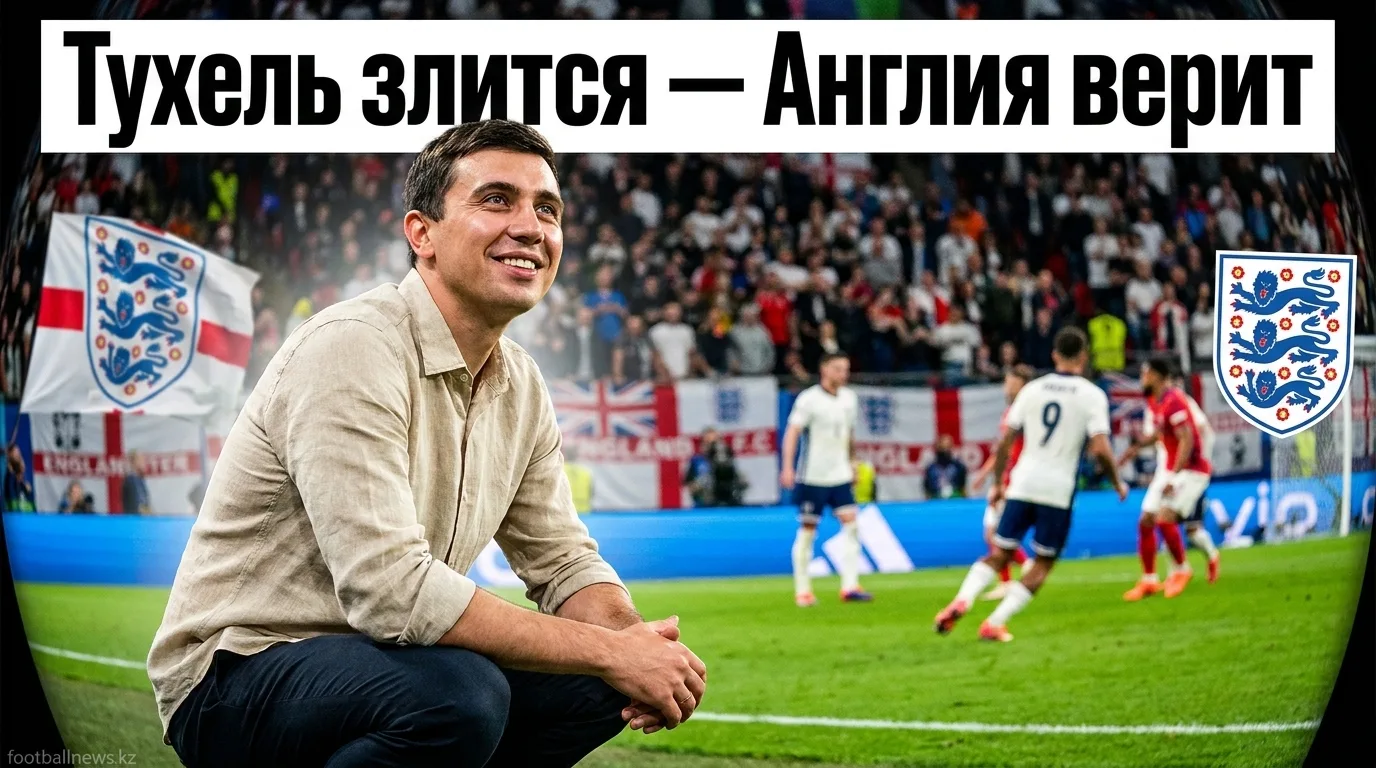 Тухель недоволен, но сборная Англии всё равно претендует на титул