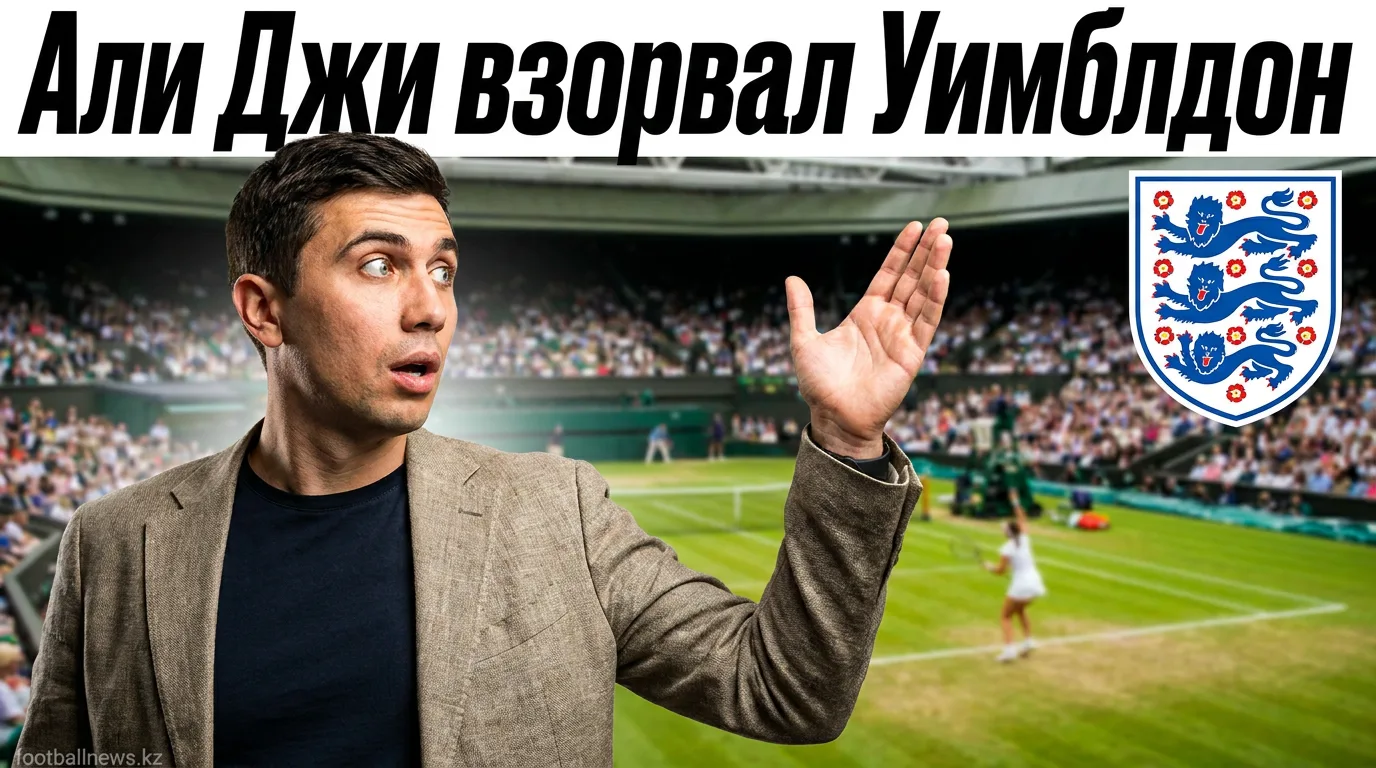 Саша Барон Коэн пришёл на финал Уимблдона в образе Али Джи — и его попросили покинуть трибуну
