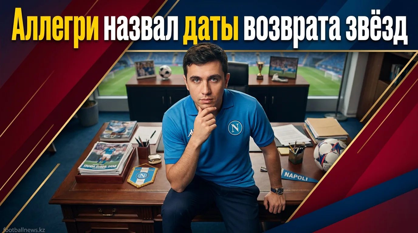 Лукаку и Де Брюйне вернутся в «Наполи» 5 августа — Аллегри назвал даты