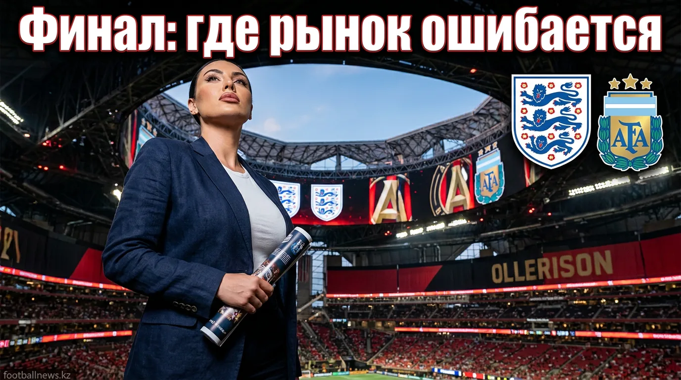 Англия vs Аргентина: где рынок ошибается и где искать ценность на финал ЧМ-2026