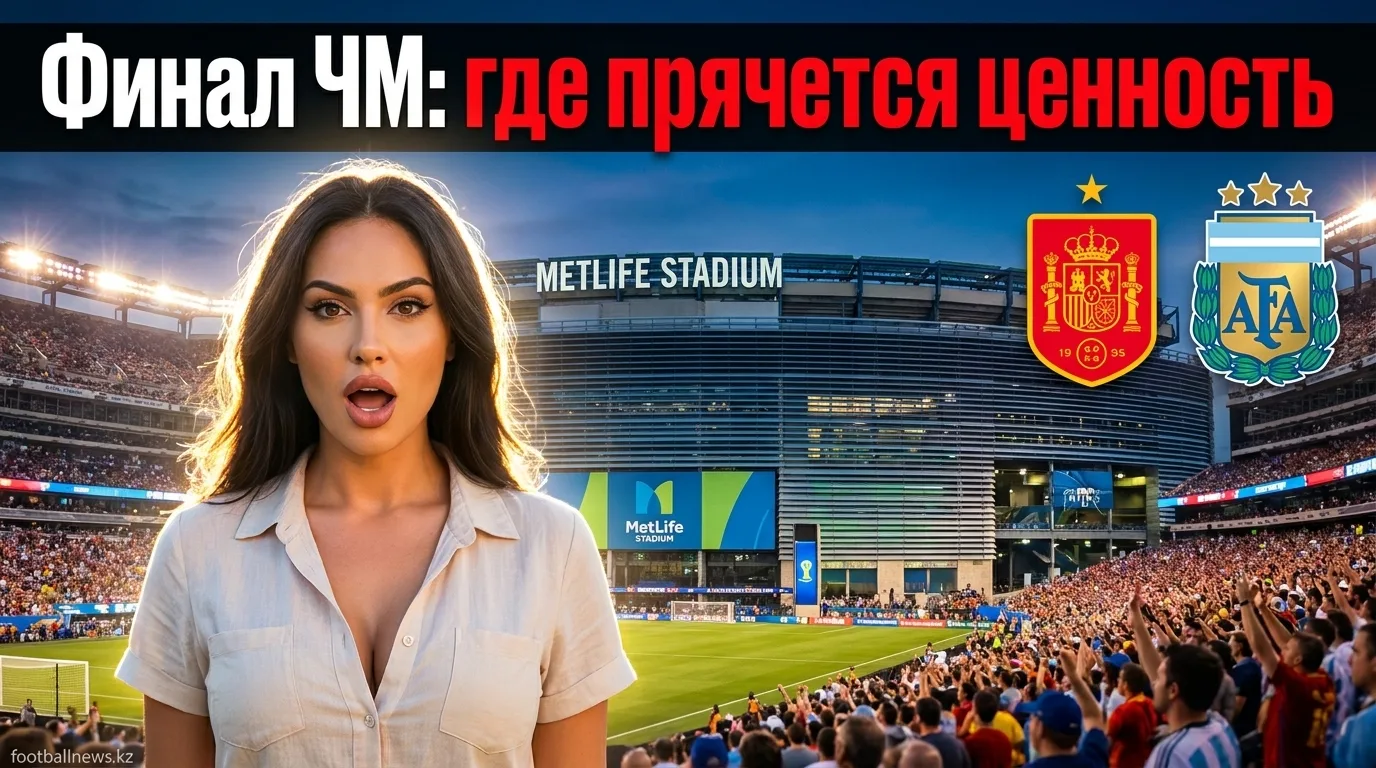 Финал ЧМ-2026: Испания vs Аргентина — анализ ставок и поиск ценности на Метлайф Стэдиум