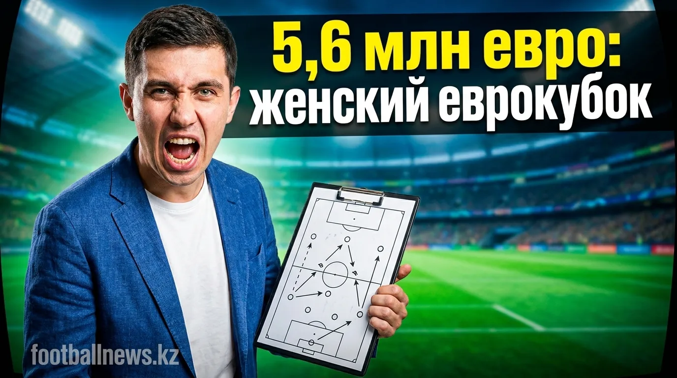 УЕФА выделил 5,6 млн евро на призовые Women's Europa Cup сезона 2026/27