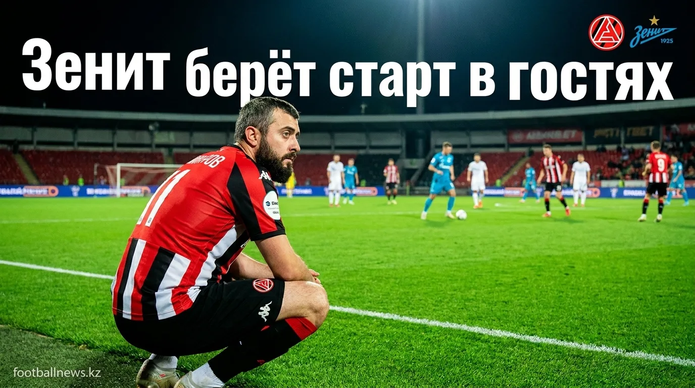Акрон vs Зенит: стартовый матч сезона — прогноз на 25 июля