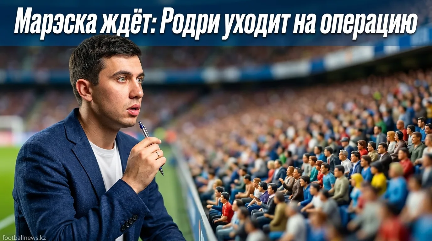 Марэска возглавил Манчестер Сити и уже ждёт решения по Родри: испанец уходит на операцию