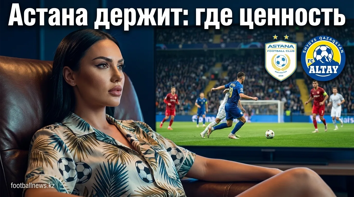 ФК Астана vs Алтай: анализ ставок на матч 26 июля 2026 — где ищем ценность