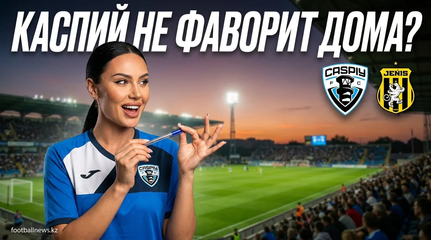 Каспий vs Женыс: анализ ставок на матч 26 июля 2026 — где рынок недооценивает гостей