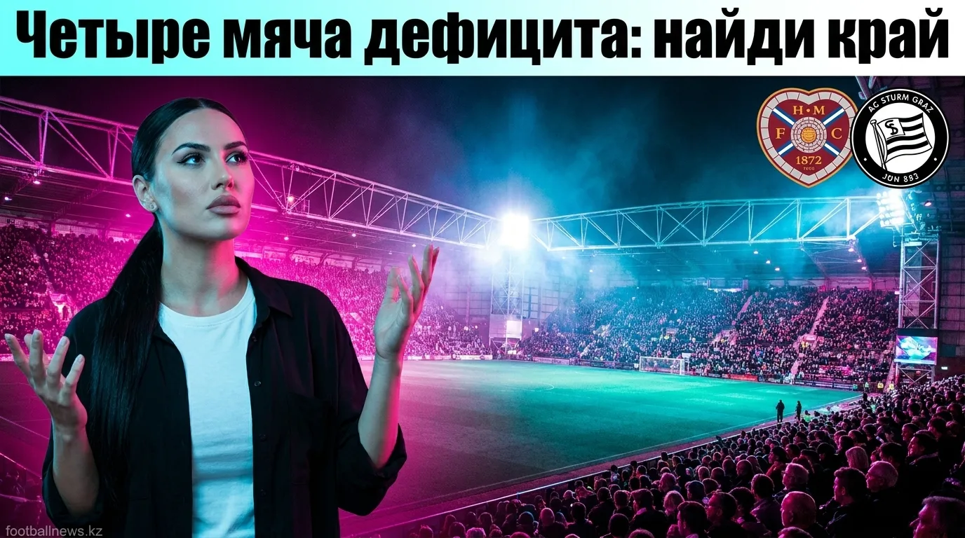 Хёрт оф Мидлотиан vs Штурм Грац: разбор ставок на матч — дефицит 0:4 и что с этим делать
