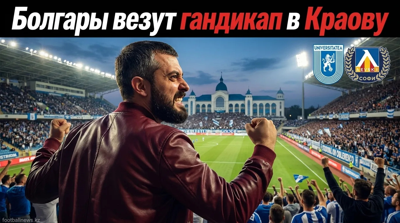 Университатя Крайова vs Левски София: болгары везут преимущество в Краову — прогноз на ответный матч