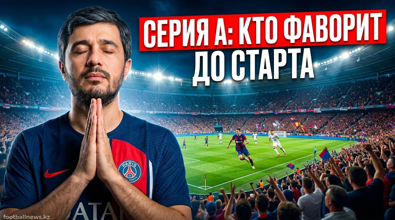 Рейтинг команд Серии А перед стартом сезона 2026/27: кто фаворит, кто в зоне риска
