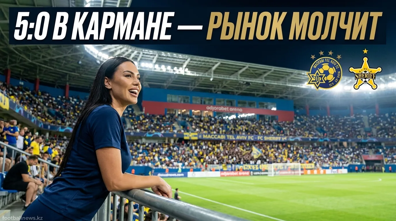 Маккаби Тель-Авив vs Шериф Тирасполь: где рынок ошибается и где искать ценность