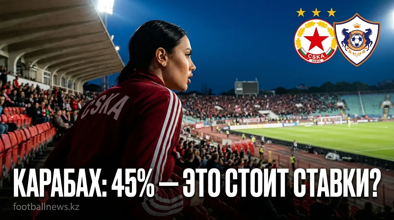 ЦСКА София vs Карабах: анализ котировок и ставки на матч Лиги Европы УЕФА 30 июля 2026