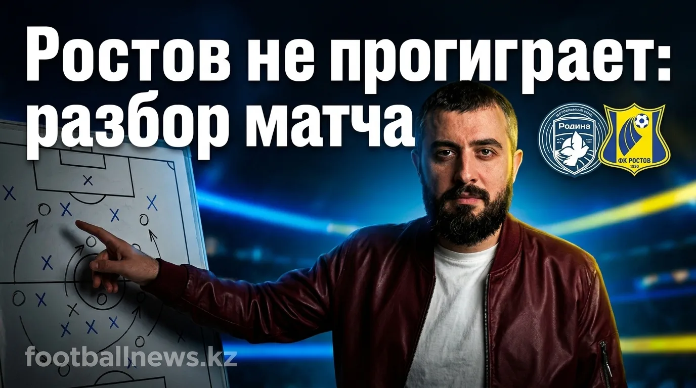 Родина Москва vs ФК Ростов: гости фавориты, но ничья не исключена — прогноз на 31 июля 2026