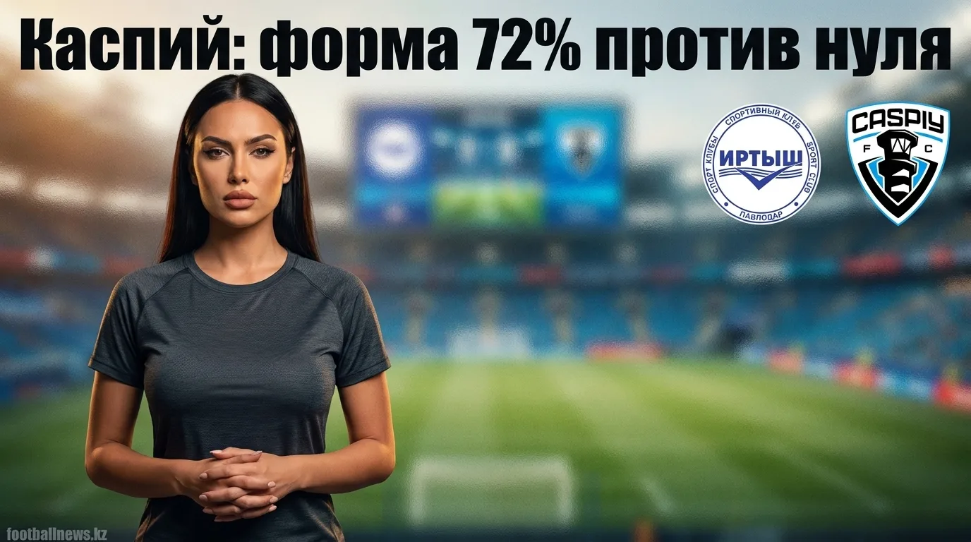 Иртыш vs Каспий: где букмекеры недооценивают гостей — разбор ставок на 1 августа