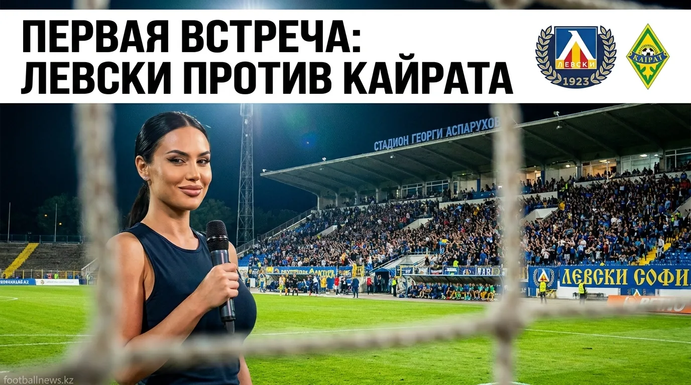 Левски София — Кайрат Алматы: история встреч и очные матчи в еврокубках