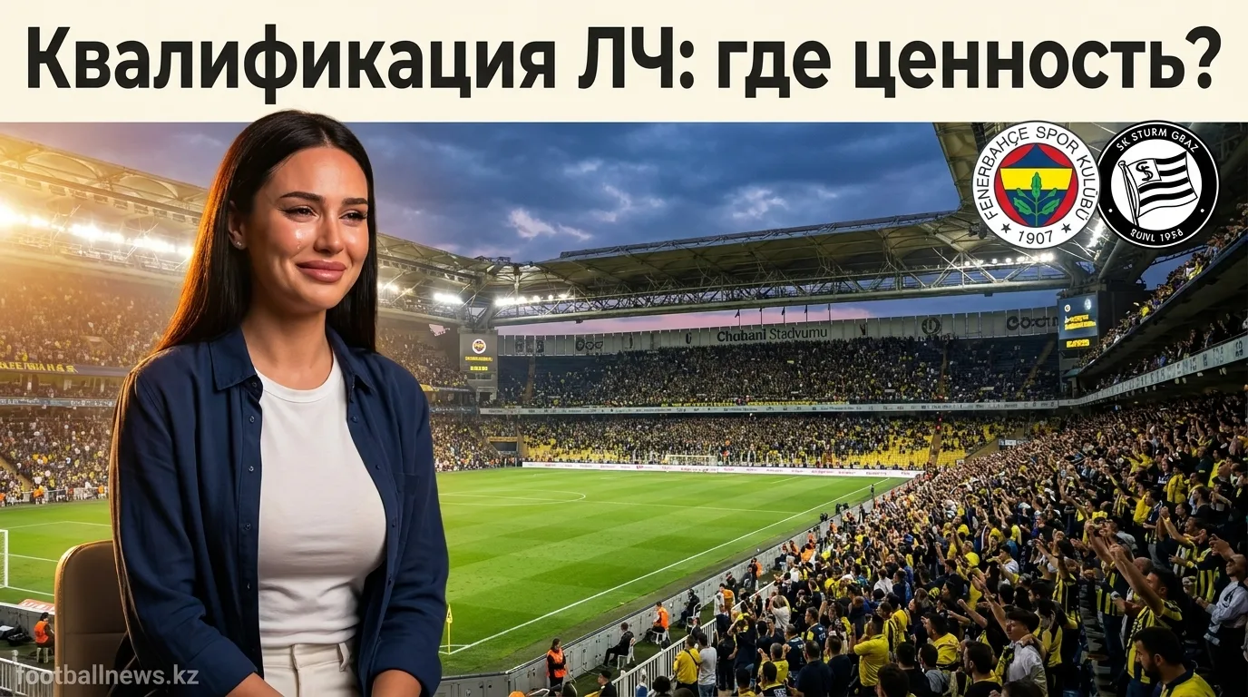 Фенербахче vs Штурм Грац: анализ ставок на матч Лиги чемпионов 5 августа 2026